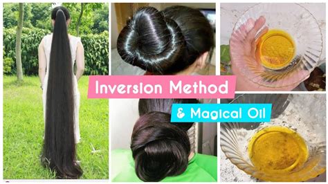 Massive Hair Growth With Inversion Method And Hair Oil Youtube