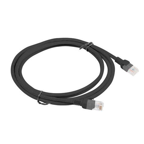 Lanberg Cable UTP Cat 5e 2m Negro PCU5 10CC 0200 BK QuickHard