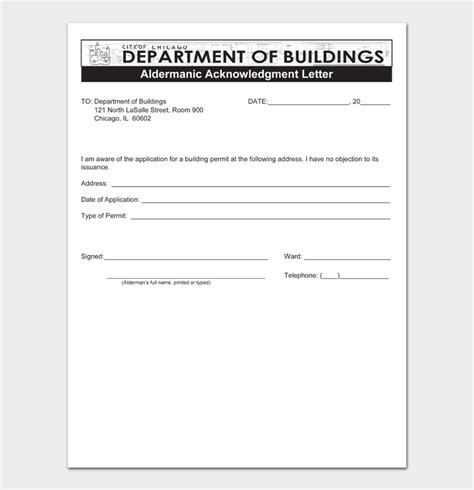 2021 Acknowledgement Letter Templates Fillable Printable Pdf Forms Images