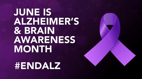 June Is Alzheimers And Brain Awareness Month Youtube