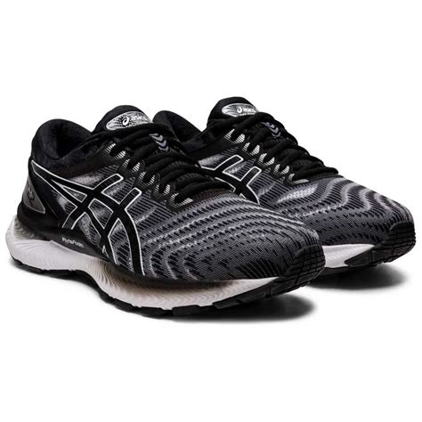 Asics Gel Nimbus 22 Wide Running Shoes Black Runnerinn