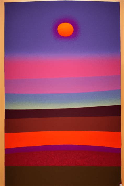 Un Paysage Au Coucher Du Soleil De Georgia O Keeffe Klee Et Kusama