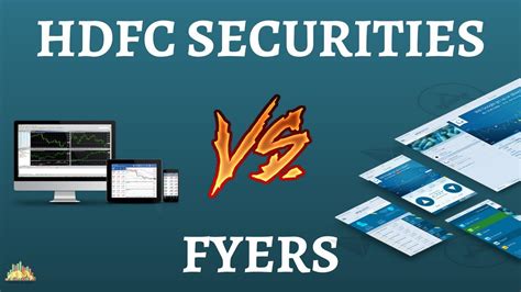 HDFC Securities Vs Fyers Stock Brokers Comparison YouTube