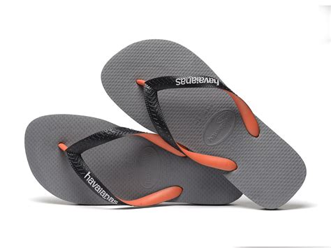 Havaianas Mens Top Mix Flip Lops In Steel Grey £1995 Havaianas Mens