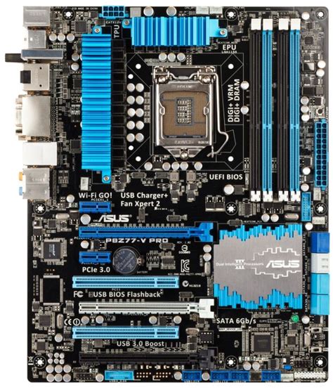 ASUS P8Z77 V Pro Overview Visual Inspection And Board Features