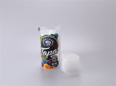 TAPA 10 OZ PARA VASO PLASTICO REYMA Comprorey