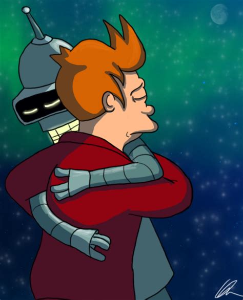 Fry and Bender by Asp3ll on DeviantArt