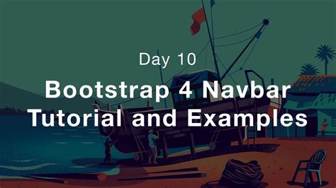 Day 10 Bootstrap 4 Navbar Tutorial And Examples Bootstrapbay