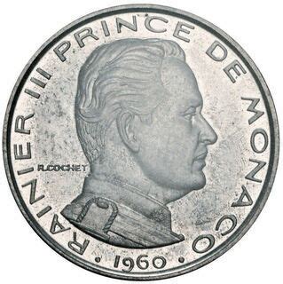 Franc Rainier Iii Silver Piedfort Essai Monaco Numista