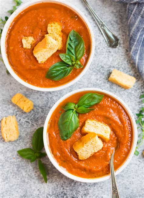 Instant Pot Tomato Soup Quick Healthy Wellplated