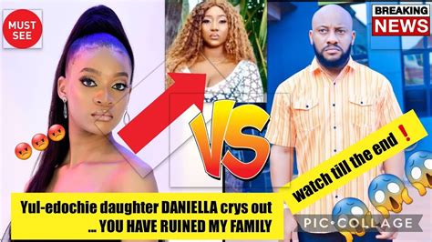 Sad Yul Edochies Daughter Danielle Edochie Crys Out Tears As Her