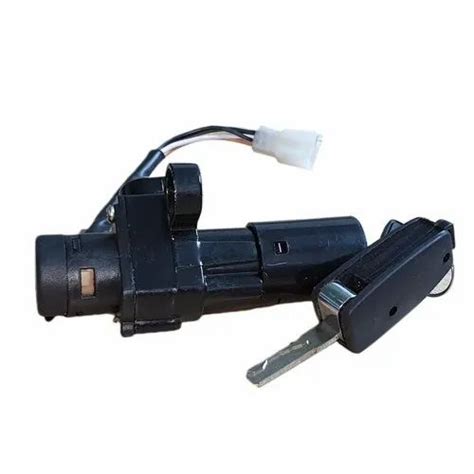 Aluminium And Abs Plastic Bajaj Pulsar Ignition Lock With Remote Key