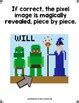 Fantasy Digital Pixel Art Magic Reveal Addition Subtraction By