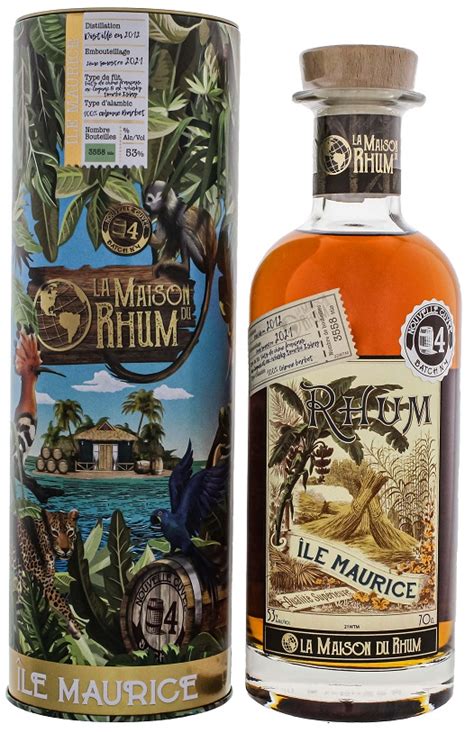 La Maison Du Rhum Ile Maurice Batch No Liter