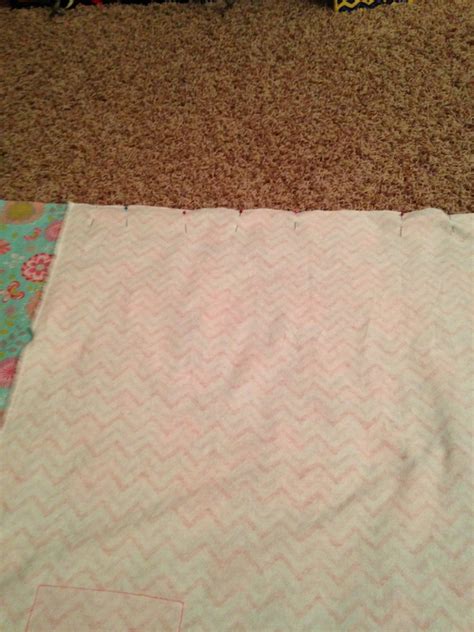 Mitered Corner Baby Blanket Another Modern Housewife