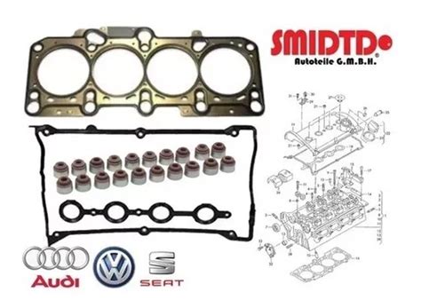 Kit Juntas Cabeza S Medida Seat Leon L Turbo Valvulas Meses