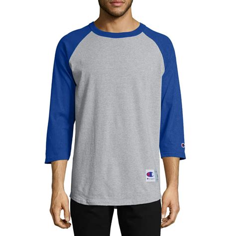 Champion Champion Men S Raglan Baseball T Shirt