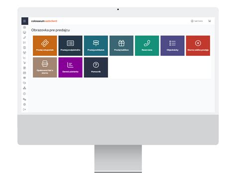 Rezervační systém Colosseum - PERFECT SYSTEM