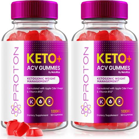 Proton Keto ACV Gummies On Amazon A Comprehensive Overview