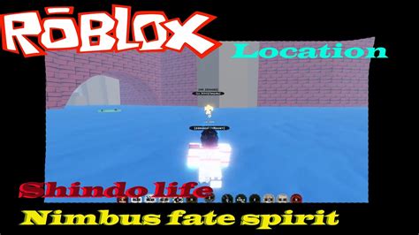 Shindo Life Nimbus Fate Spirit Location Youtube