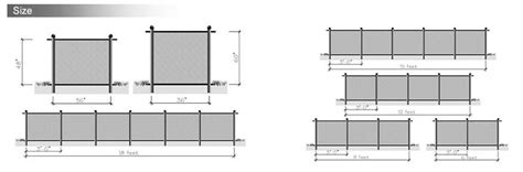 Temporary Removablev Vinyl Pvc Coated Polyester Mesh Garden Baby Guard