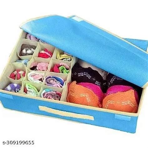 Aflipshop Arihant Lingerie Storage Organizer Undergarments Organizer Foldable Lingerie
