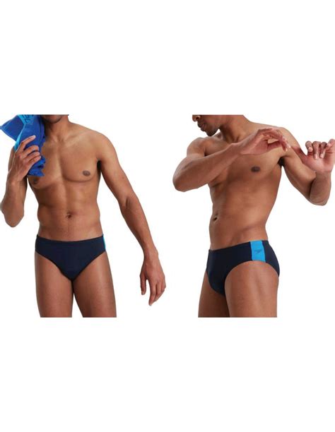 Boom Logo Splice 7 Cm Brief Speedo Costume Nuoto Uomo