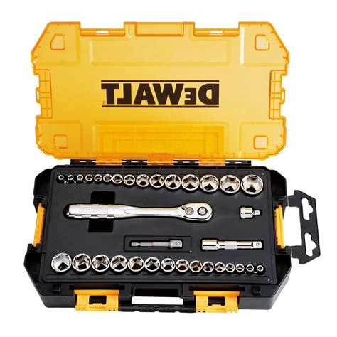 Dewalt Mechanics Socket Tool Set Piece Costco Uk