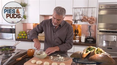 Flavourful Spinach And Pine Nut Parcels Paul Hollywood S Pies And Puds Episode 10 The Full