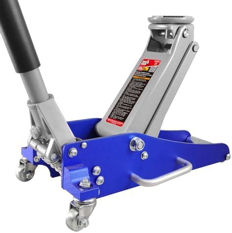 Arcan Ton Quick Rise Aluminum Floor Jack With Dual Pump Pistons