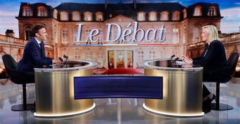 Elecciones En Francia Debate Macron Ataca A Le Pen Dependes Del