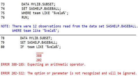 Difference Between Where And If In Sas