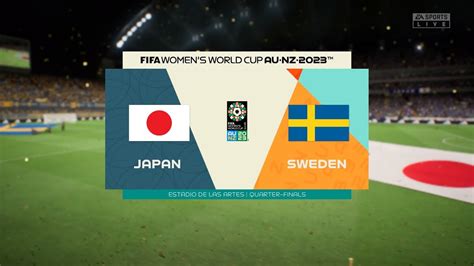 Japan Women Vs Sweden Women 11082023 Quarter Final Fifa Womens World Cup Au Nz 2023 Fifa 23