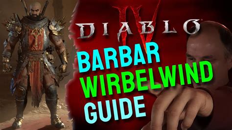 Diablo 4 Barbar Wirbelwind Build Tier S HC Und SC YouTube