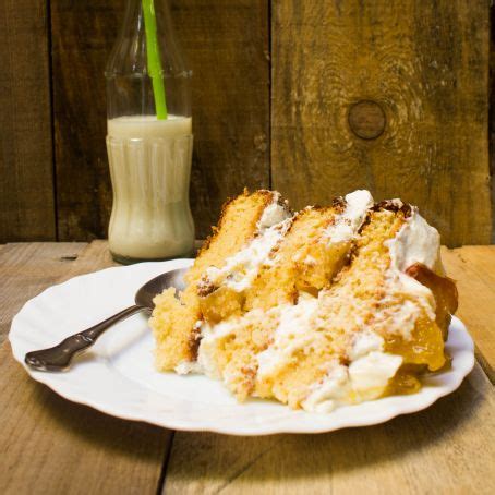 Naked Cake De Manzana Y Crema De Mascarpone