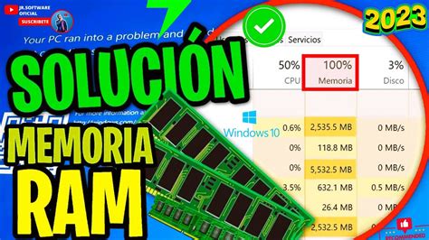 💻memoria Ram 100 De Uso Windows 10 11 SoluciÓn Definitiva 2023 Youtube