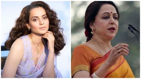 Kangana Ranaut Defends Hema Malini Against Politicians Remarks ‘they