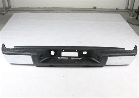 Complete Chrome Rear Bumper For Chevy Silverado Gmc Sierra