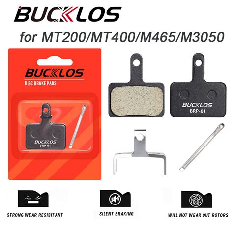 BUCKLOS Shimano B01S MTB Brake Pads MT200 Resin Metal Bike Brake Pads