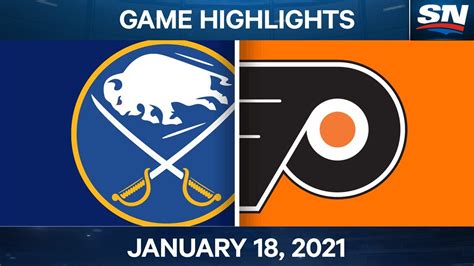 NHL Game Highlights Sabres Vs Flyers Jan 18 2021 YouTube