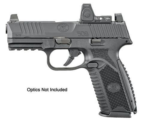 Buy Fn 509 Mid Size Mrd 9mm 4″ Barrel Optic Ready 10rd Black Online