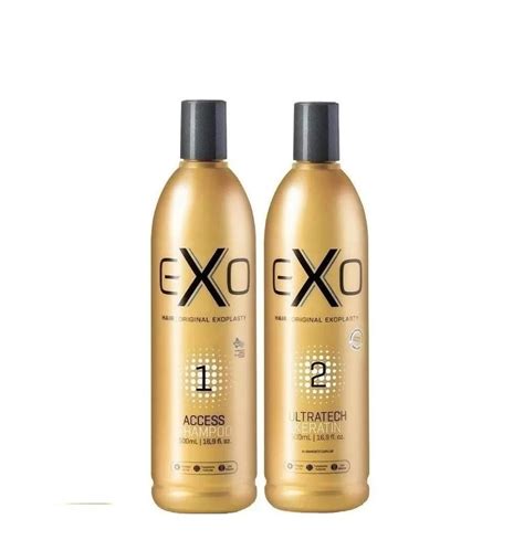 Exo Hair Alisamento Exoplastia Capilar X Ml Amazon Br Beleza