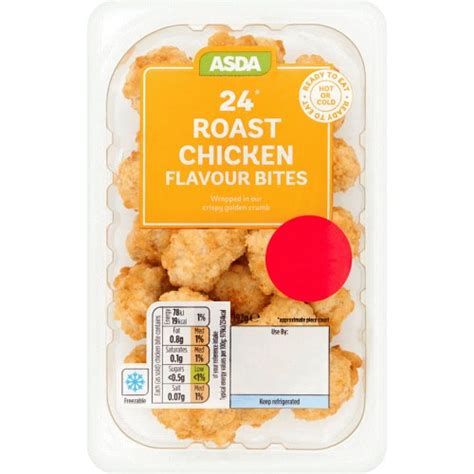 Asda Cool Buttermilk Breaded British Chicken Bites G Compare