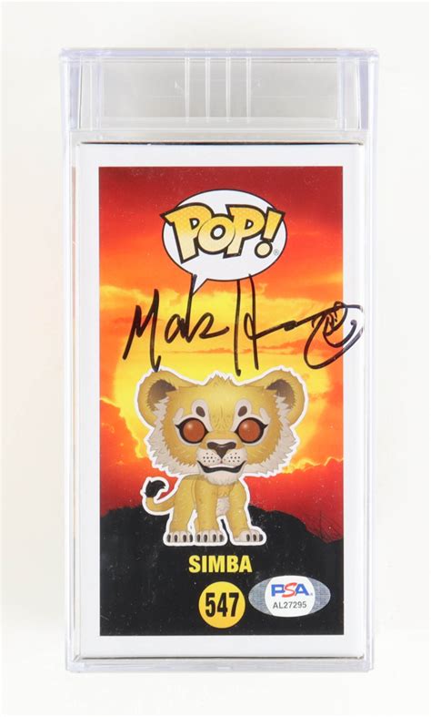 Mark Harmon Signed Disney S The Lion King Simba Funko Pop Vinyl