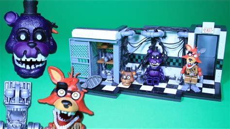 Fnaf Parts Service With Shadow Freddy And Withered Foxy Mcfarlane Toys Wave 3 Set Review