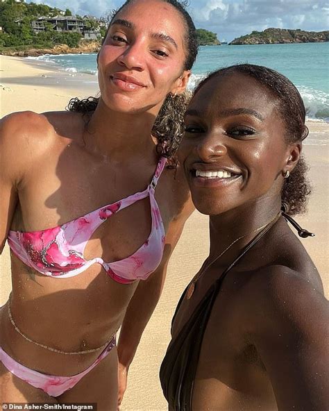 Dina Asher Smith Shows Off Her Sensational Figure And Washboard Abs In