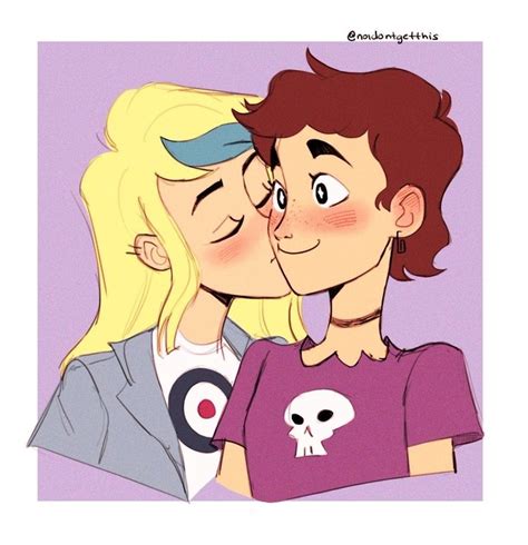 Luna Loud & Sam | Cute Cartoon Couple