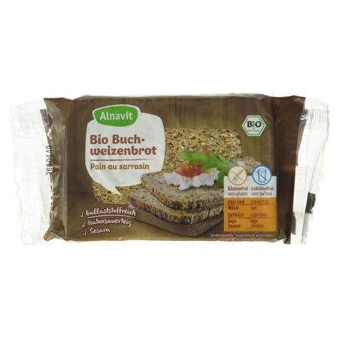 Alnavit Bio Buchweizenbrot Glutenfrei Laktosefrei Er Pack X