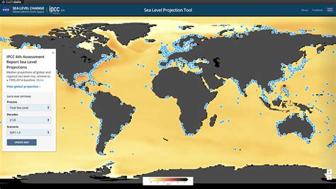 Innalzamento Dei Mari La Nasa Pubblica Mappe Fino Al Passione