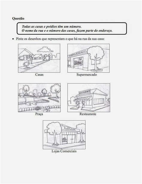 Atividade De Geografia 1 Ano Fundamental